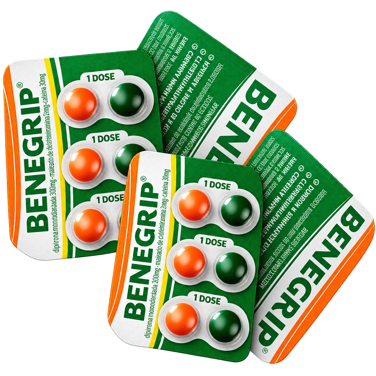 Imagem de Benegrip Cartela com 3 Doses