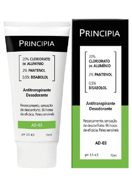 Imagem de Desodorante Antitranspirante Principia AD-03 70ml