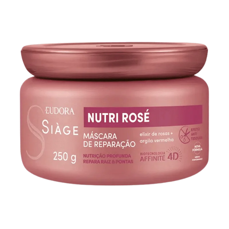 Imagem de Máscara Capilar Eudora Siàge Nutri Rosé v3 250g