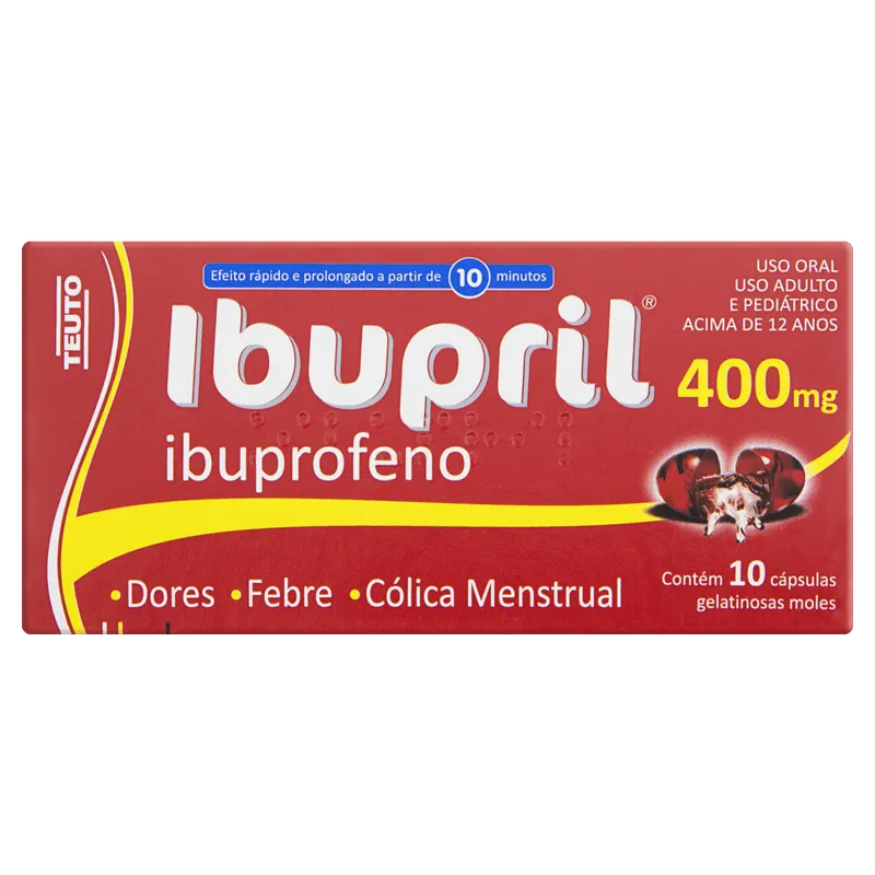 Imagem de Ibupril 400mg com 10 Cápsulas